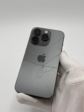 Apple iPhone 15 Pro - 128GB - Black Titanium (Ohne Simlock) - Beschädigt