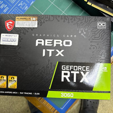 MSI GeForce RTX 3060 AERO ITX 12GB GDDR6 Grafikkarte GPU getestet Japan