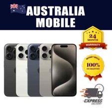 iPhone 15 Pro 128GB 256GB 512GB 1TB entsperrt AU Ware + 24 Monate Garantie