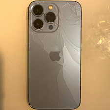 Apple iPhone 13 Pro 128GB blau iOS 6,1" 5G – Display & Rückseite beschädigt