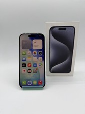 iphone 15 pro 128gb titan blau Kapazität 100%