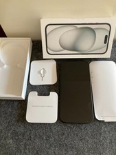 Apple iPhone 15, 128 GB, Schwarz, keine iCloud Sperre, (Display-,Wasserschaden)