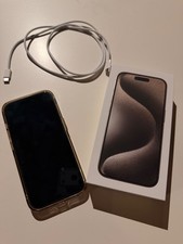 Apple iPhone 15 Pro - 128GB - Titan Natur