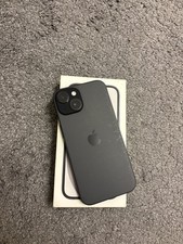 iPhone 15 128GB Schwarz Ohne Simlock GuterZustand Display top